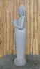  Product image 3 of the product “Standing Buddha made of Riverstone, position Namaskara , H. 149cm. ”